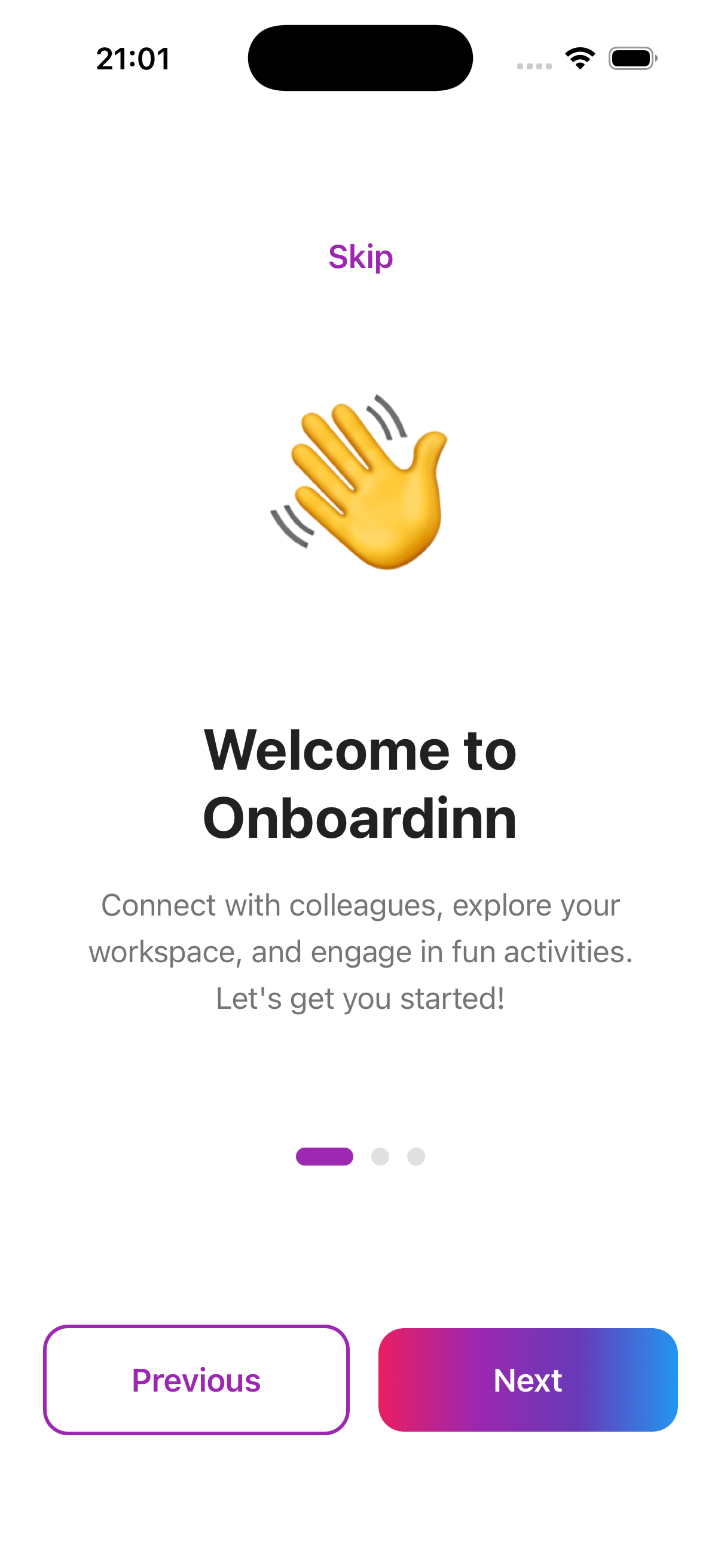 Onboardinn Features